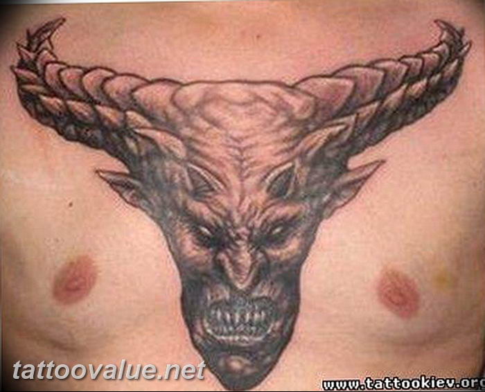 photo photo tattoo demon 05.12.2018 №244 - tattoo patterns - tattoovalue.net